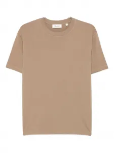 Футболка с короткими рукавами и круглым вырезом FRAME, коричневый