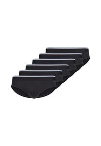 Трусы / трусы 6 шт. в упаковке базовые Skiny, черный