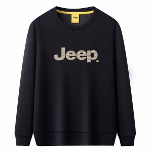 Роскошный свитшот Wrangler Collection унисекс Jeep, черный