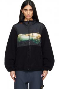 Эксклюзивная флисовая куртка Polartec Boa от Ssense Undercover, черный