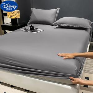 Disney Простыня на резинке 180х200 см, хлопок, высота борта 30/35/40 см, цвет Dark Gray