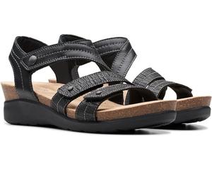 Туфли Clarks Calenne Clara, цвет Black Combi