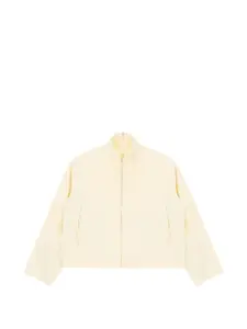 Стеганый пуховик Carven, бежевый