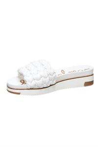 Женские плетеные сандалии Ainslie в ярко-белом цвете Sam Edelman