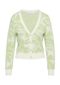 Вязаный кардиган comma casual identity, пастельный зеленый