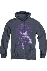 Аквамен Фильм Злодеи Взрослый Heather Толстовка / Толстовка с капюшоном Gildan, темно-синий