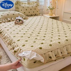 Disney Комплект постельного белья из 4 предметов (простыня на резинке 180х200 см, пододеяльник 200х230 см), цвет Xinyue, Dark Green