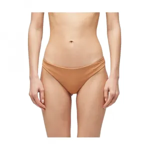 Низ бикини Sundek Vega fixed waist briefs in doubled fabric, оранжевый