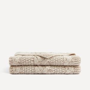 Декоративное одеяло из орхидей El Corte Inglés, естественный