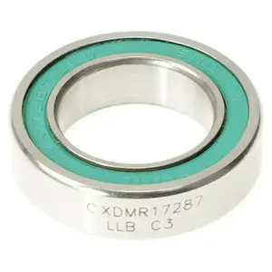 Подшипники Enduro BB CXD MR 17287 LLB C3 Radial ABEC-5 XD-15 17x28x8 mm Ceramic Hybrid Hub, серебряный