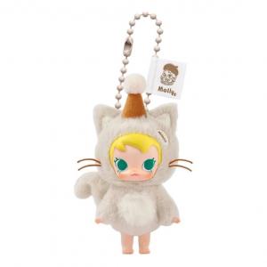 Фигурка Pop Mart Baby Molly Pocket Friends Vinyl Plush Pendant 'It's Snack Time'