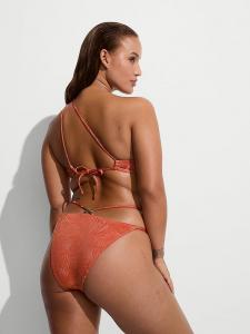 Архивы сексуальные бретельки бразильские трусики-бикини Victoria'S Secret Swim, цвет burnt orange leaves