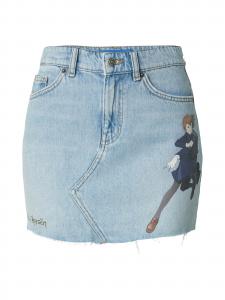 HUGO Юбка 'Gadele' в цвете Navy, Light Blue