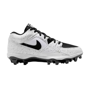 Бутсы Air Jordan Jordan Stadium 90 Cleat 'White Black', белый