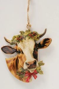 Рождественская подвеска 11,2 х 12,5 см Boltze, мультиколор