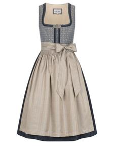 Широкая юбка в сборку Trachtenhof Nübler  midi Leni, синий