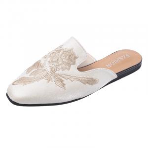 WUJI Женские противоскользящие антибактериальные закрытые тапочки зеленые, цвет Green