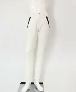 Мужские водоотталкивающие брюки с кантом на карманах Archivio, цвет White(090)