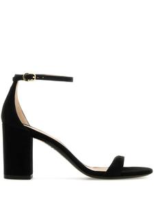 Stuart Weitzman босоножки Nudist Block 75, черный