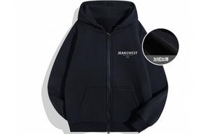 Jeanswest Толстовка унисекс Jean West, Темно-серыйТип сваи