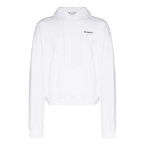 Толстовка Men's OFF-WHITE SS22 Solid Color Short Casual Long Sleeves Version White, белый