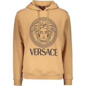 Худи с логотипом Versace, camel