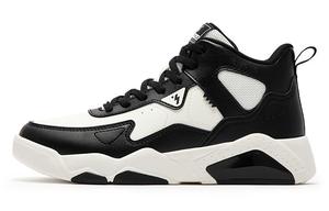 Кроссовки для скейтбординга Winter Syndrome женские с высоким берцем, черный/белый 361°