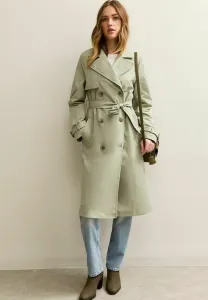 Двубортный тренч New Look, Olive