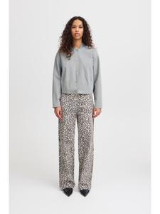 Куртка свободного кроя IXKATE серого меланжа ICHI