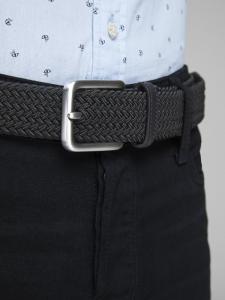 Плетеный ремень JACSPRING BELT Jack & Jones, цвет black