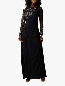 Платье макси Cyra с бисерным лифом Raishma, Navy