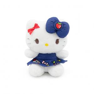 E STRONG Hello Kitty джинсовое платье с вышивкой KT Dolls плюшевая кукла высота 29см/20см/35см/45см E-STRONG