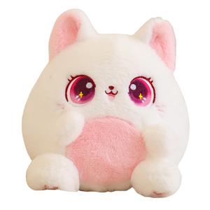 Мягкая и милая плюшевая кукла Cartoon Casio Cat высотой 25см/35см MLING, белый