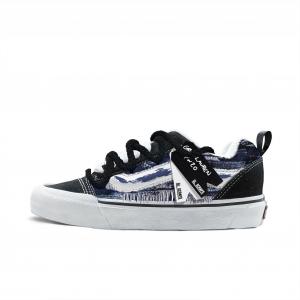 Vans Knu Skool Abrasion Resistant Low top Skateboard Shoes Unisex Blue