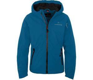 BERGSON Легкая утепленная куртка-дождевик, водонепроницаемость 12000 мм водяного столба, синяя