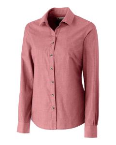 Устойчивый к пятнам Clique Halden L/S, темно-красный