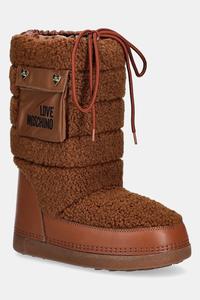 Зимние ботинки Love Moschino, коричневый