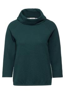 Лонгслив CECIL Shirt, зеленый