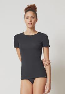 Женская футболка Every Day in Cotton с круглым вырезом SKINY, черный