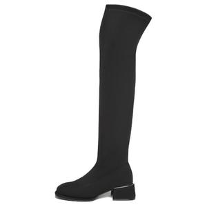 BASTO Сапоги выше колена женские черные