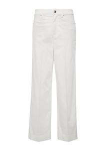 Джинсы с широкими штанинами s.Oliver BLACK LABEL, белый