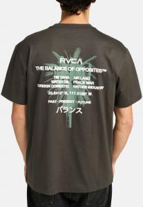 Футболка RVCA Print T-shirt, Ptk/Dark Grey