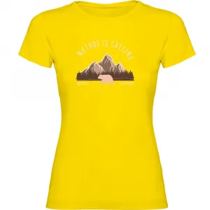 Футболка с коротким рукавом Kruskis Bear, желтый