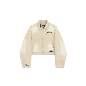 WE11DONE Пиджак с клетчатой вставкой, Beige