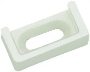 Набор аксессуаров для защитного крепления GARDINIA "Опора для установки по фальцу", (4 шт.), аксессуары для жалюзи-плиссе Easyfix 2,0 см, белый