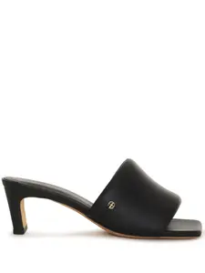 Босоножки Skyler на блочном каблуке ANINE BING, черный