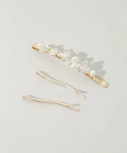 3 комплекта прозрачных деталей для заколки Smelly, цвет Gold And Other Colors