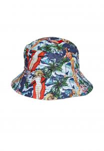 Винтажный двусторонний узор KING KEROSIN, синий