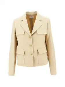 Однобортный пиджак P.A.R.O.S.H., бежевый