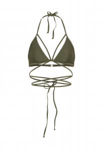 LSCN by LASCANA Топ-бикини Triangle в цвете Olive